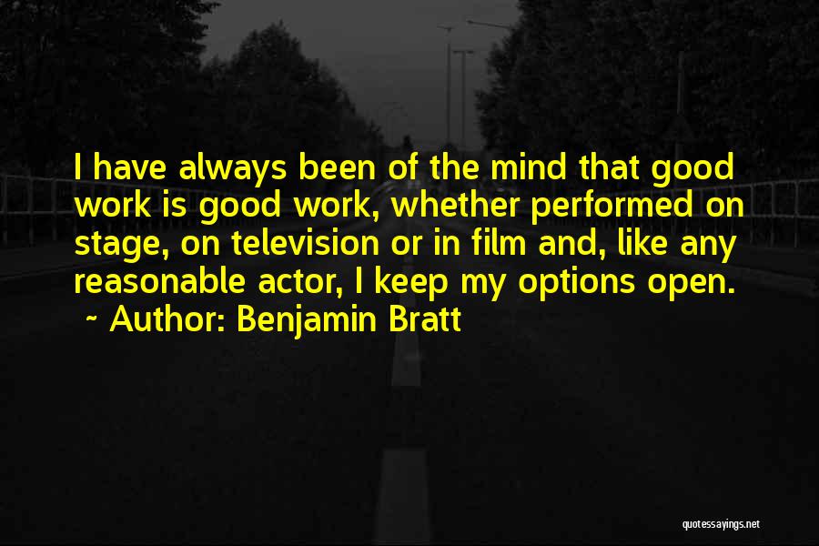 Benjamin Bratt Quotes 1869024