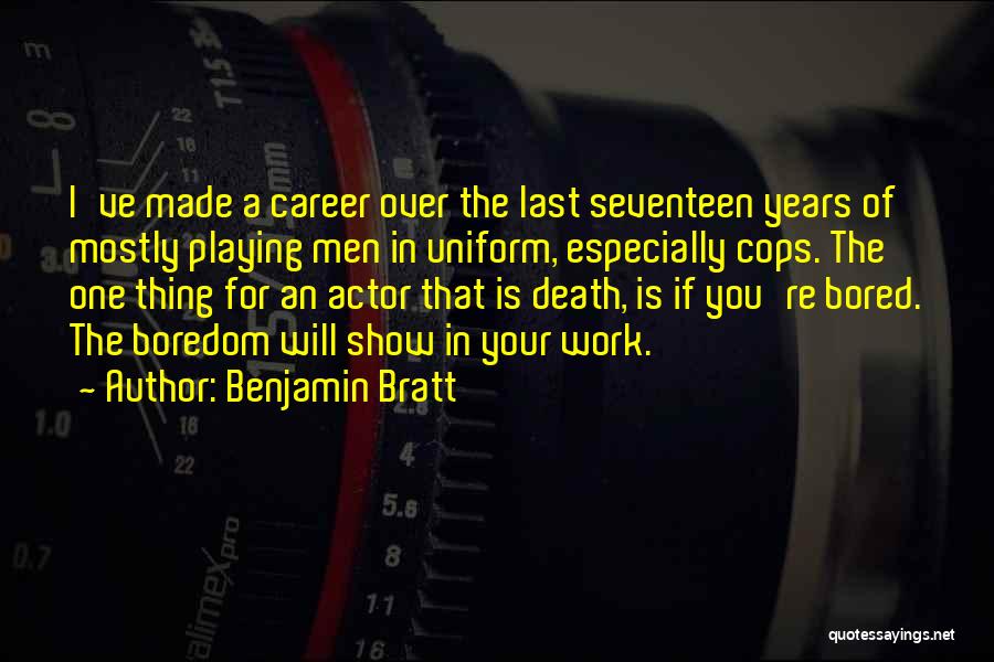 Benjamin Bratt Quotes 921214