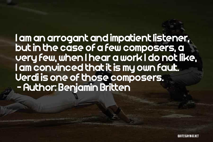 Benjamin Britten Quotes 851691