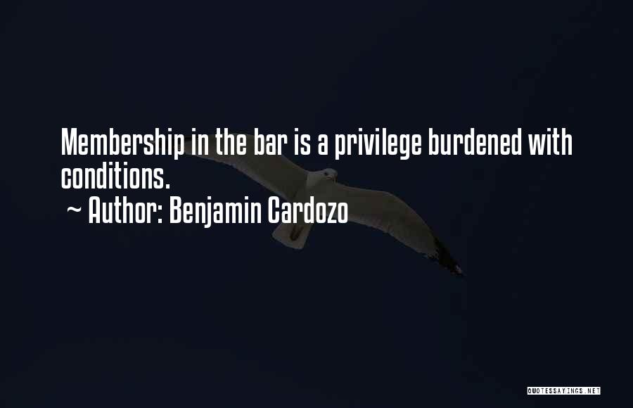 Benjamin Cardozo Quotes 1197567