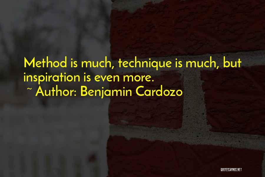 Benjamin Cardozo Quotes 128680