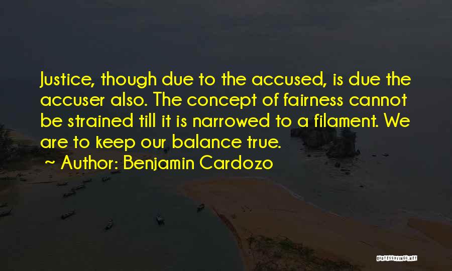 Benjamin Cardozo Quotes 1335766