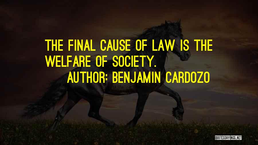 Benjamin Cardozo Quotes 1604460