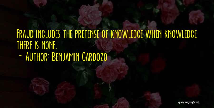 Benjamin Cardozo Quotes 2249894