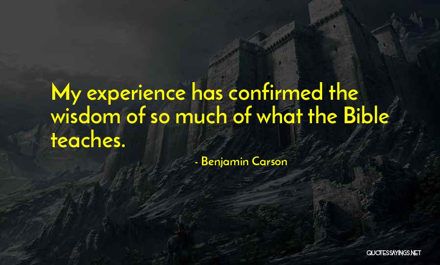 Benjamin Carson Quotes 714733
