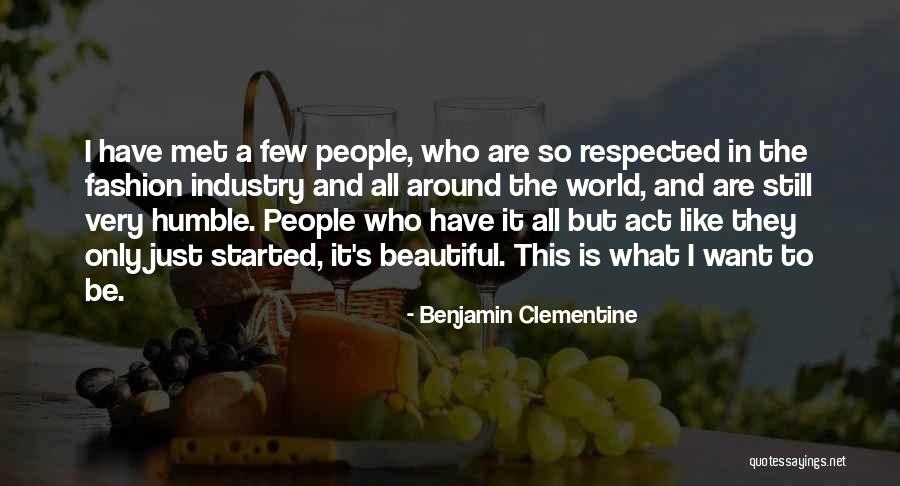 Benjamin Clementine Quotes 839139