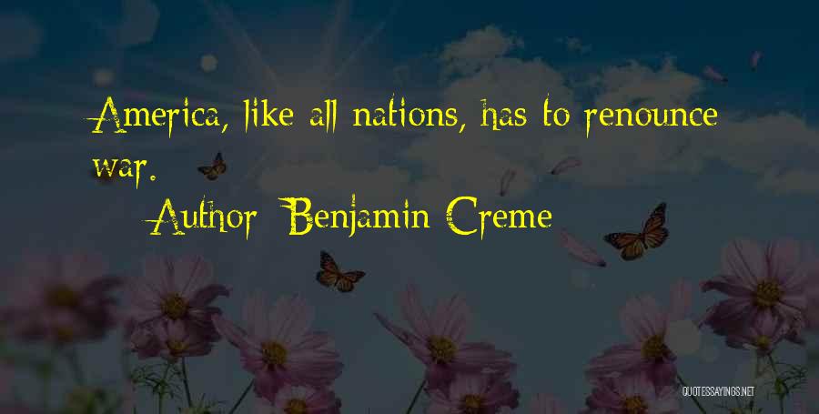 Benjamin Creme Quotes 1784492