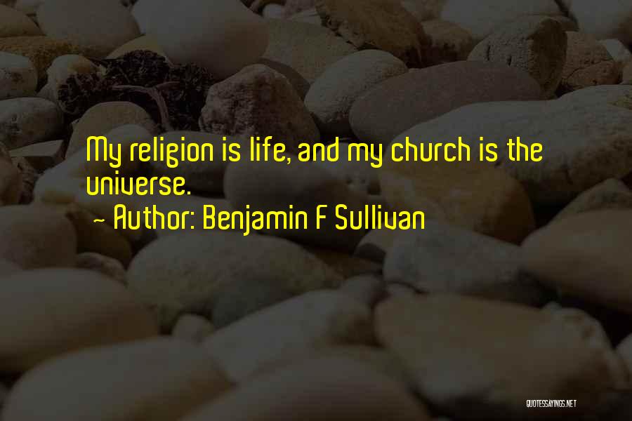 Benjamin F Sullivan Quotes 734989