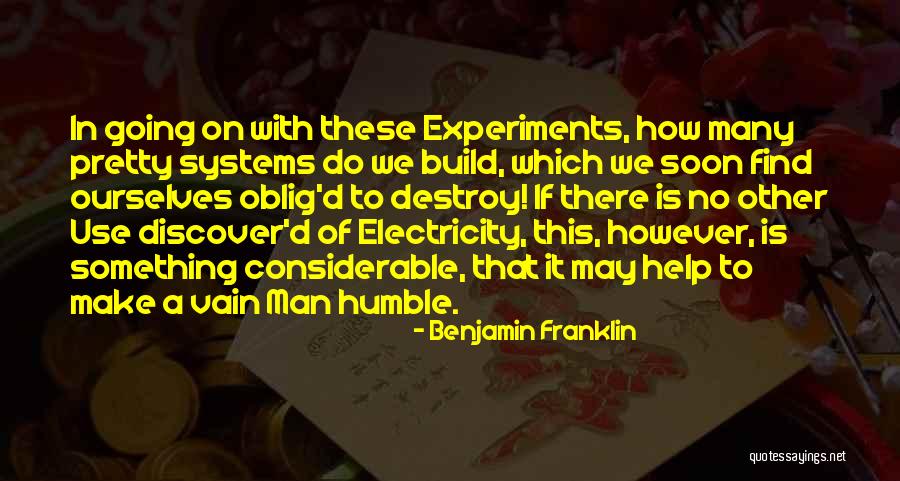 Benjamin Franklin Electricity Quotes By Benjamin Franklin Benjamin Franklin Electricity Quotes By Benjamin Franklin