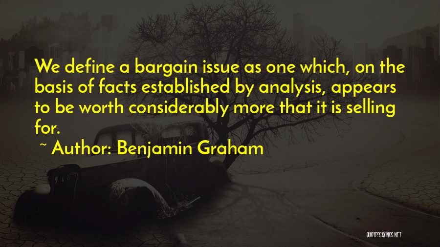 Benjamin Graham Best Quotes By Benjamin Graham