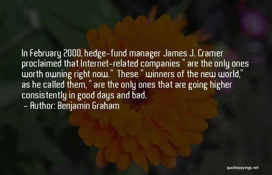 Benjamin Graham Best Quotes By Benjamin Graham