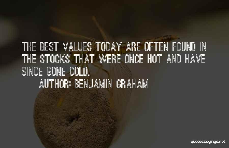 Benjamin Graham Best Quotes By Benjamin Graham