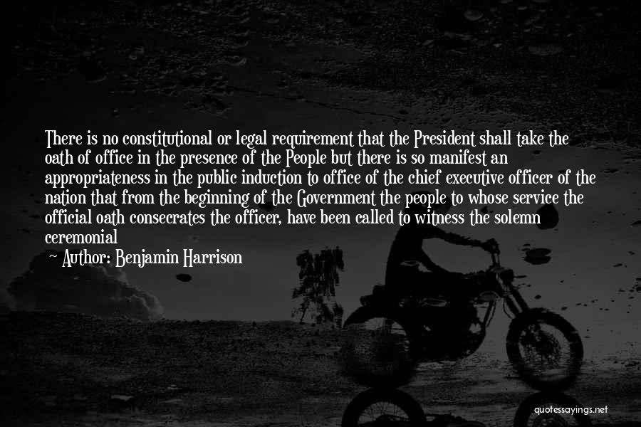 Benjamin Harrison Quotes 1703325