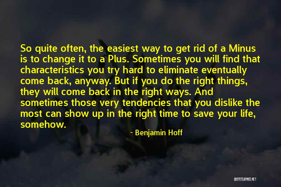 Benjamin Hoff Quotes 1091002