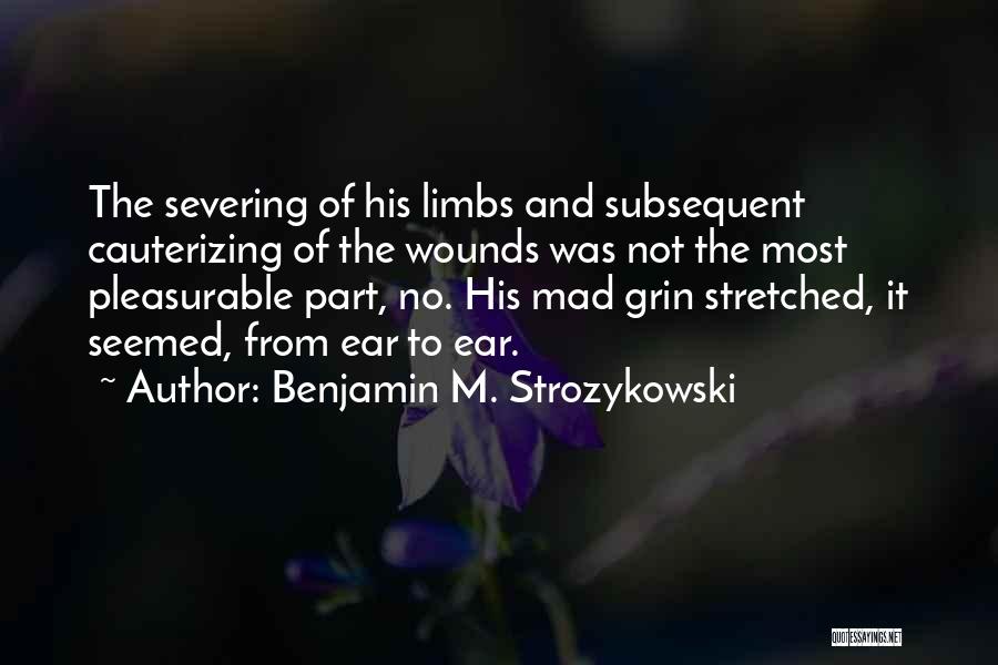 Benjamin M. Strozykowski Quotes 1817956