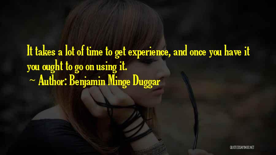 Benjamin Minge Duggar Quotes 993565