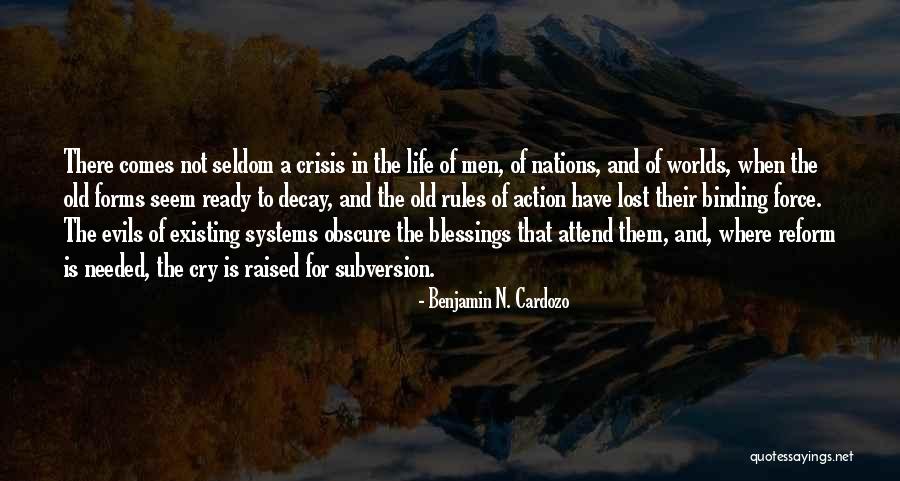 Benjamin N. Cardozo Quotes 563108