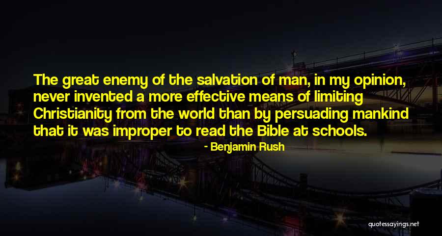 Benjamin Rush Quotes 1480718