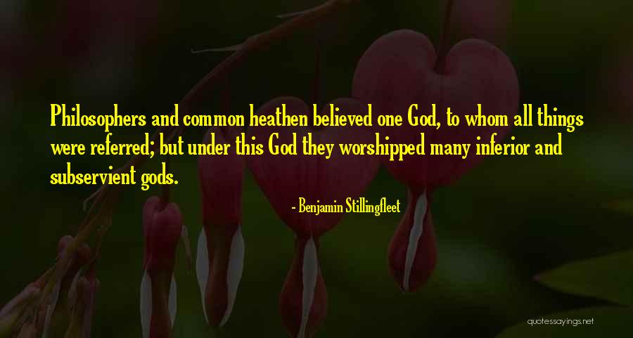Benjamin Stillingfleet Quotes 801117 Benjamin Stillingfleet Quotes 801117