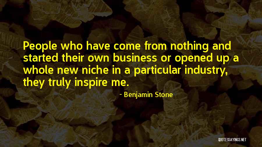 Benjamin Stone Quotes 513225