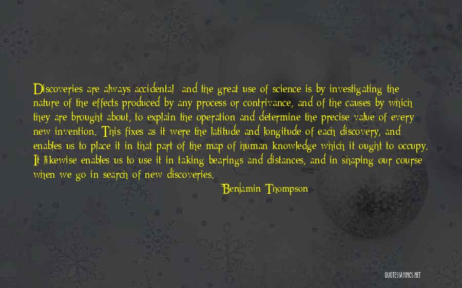 Benjamin Thompson Quotes 783257