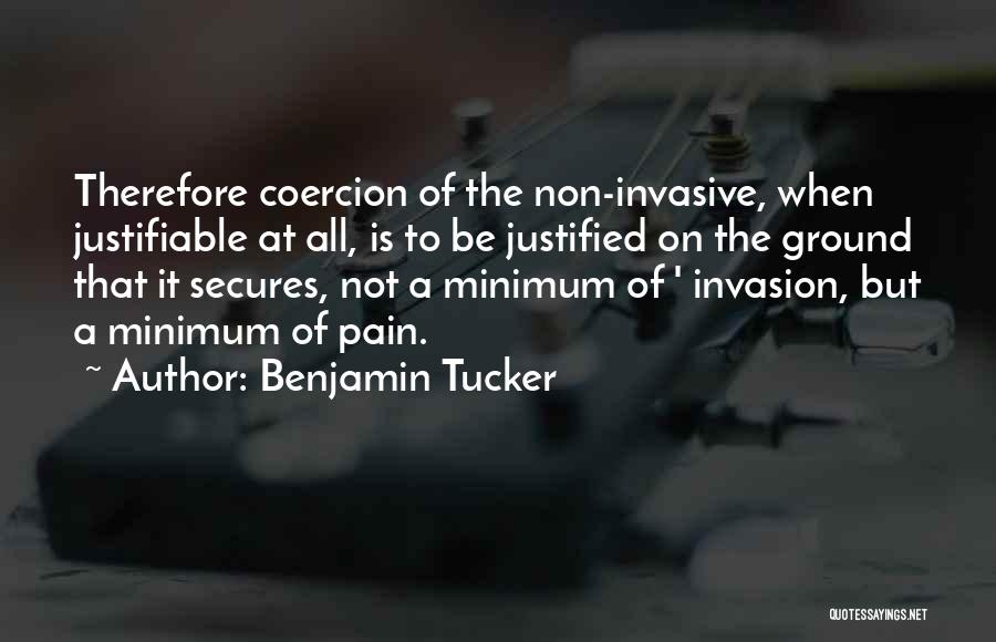 Benjamin Tucker Quotes 819949
