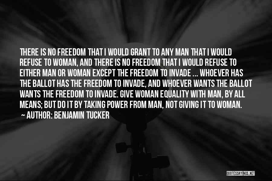 Benjamin Tucker Quotes 955935