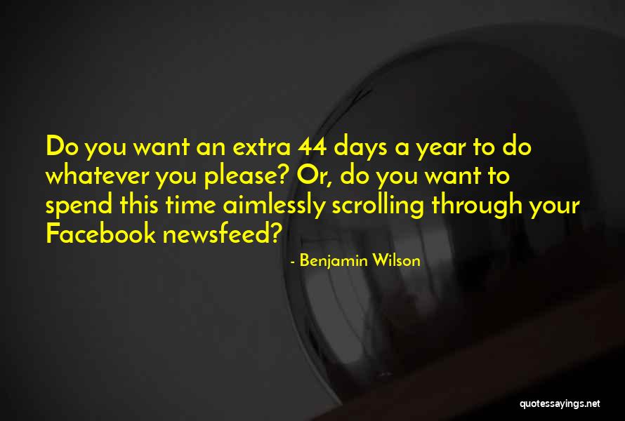 Benjamin Wilson Quotes 1696897