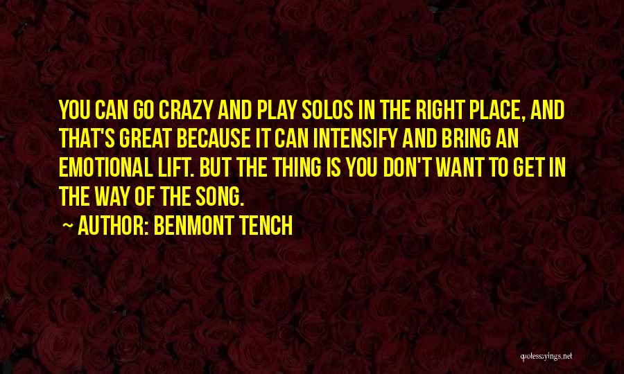 Benmont Tench Quotes 187258