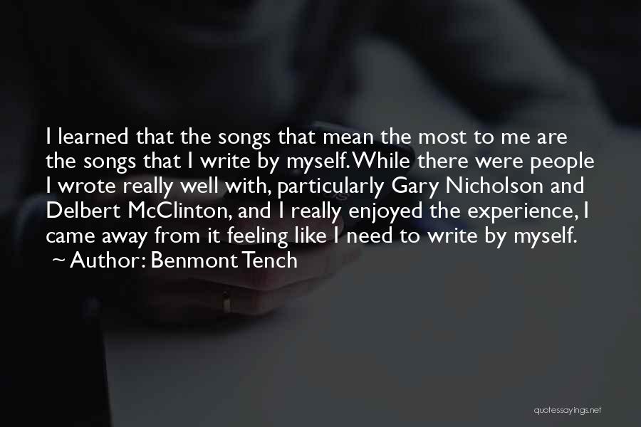 Benmont Tench Quotes 708659