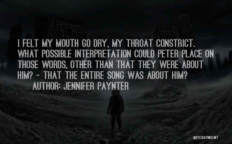 Bennet Quotes By Jennifer Paynter