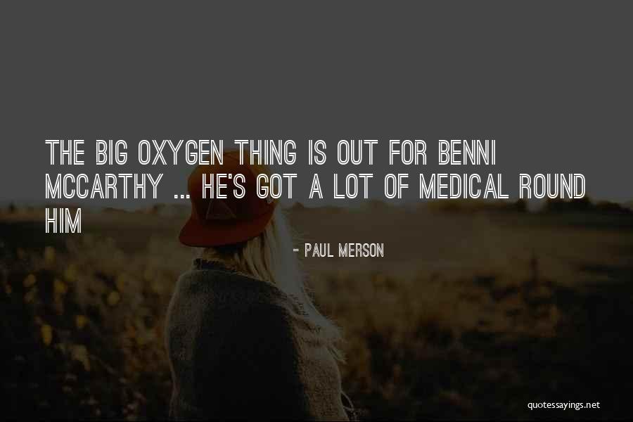 Benni Quotes By Paul Merson Benni Quotes By Paul Merson
