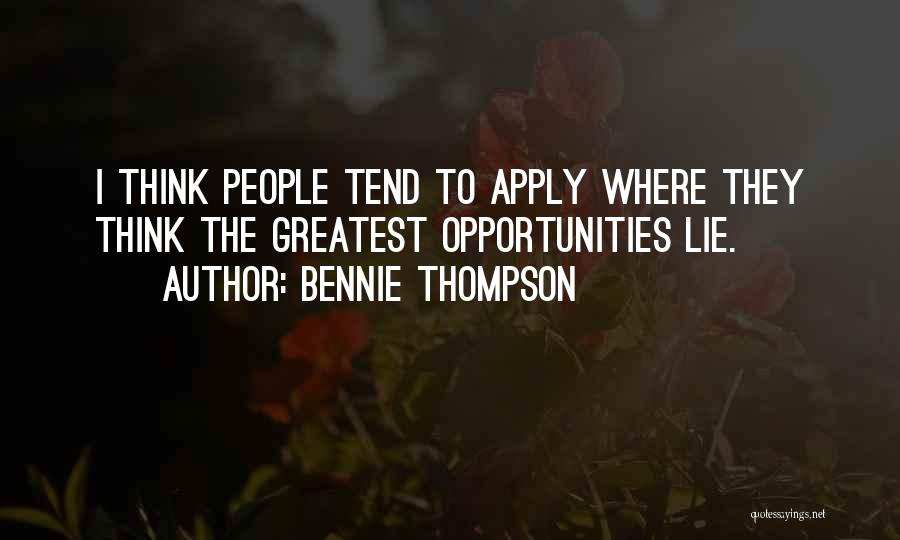 Bennie Thompson Quotes 1209453