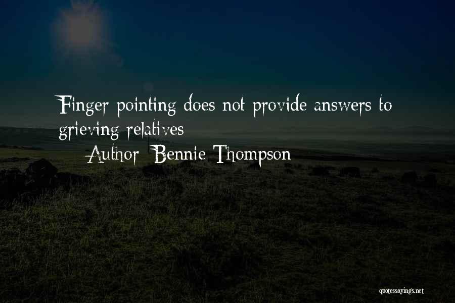 Bennie Thompson Quotes 154443