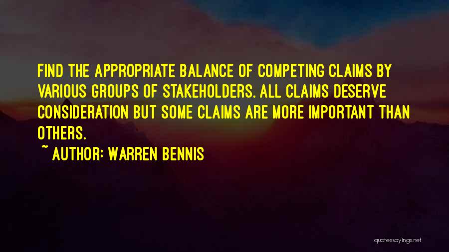 Bennis Quotes By Warren Bennis