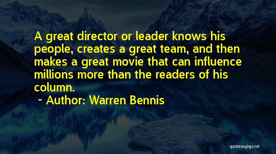 Bennis Quotes By Warren Bennis