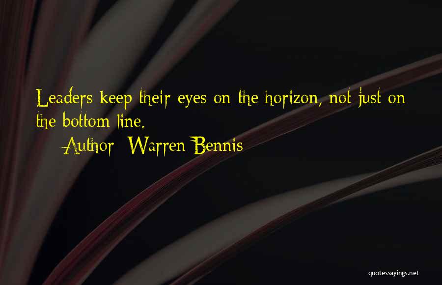Bennis Quotes By Warren Bennis