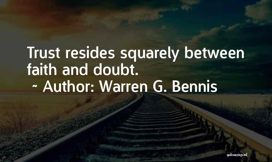 Bennis Quotes By Warren G. Bennis