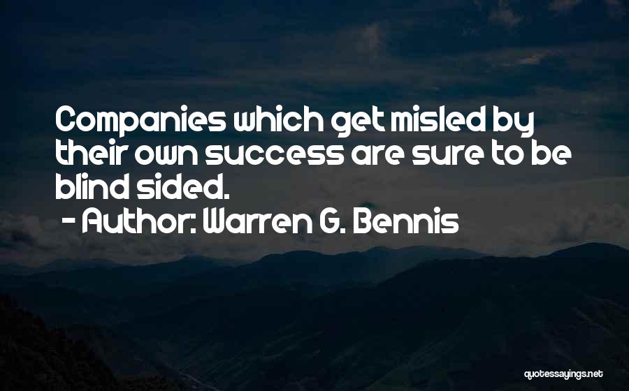 Bennis Quotes By Warren G. Bennis