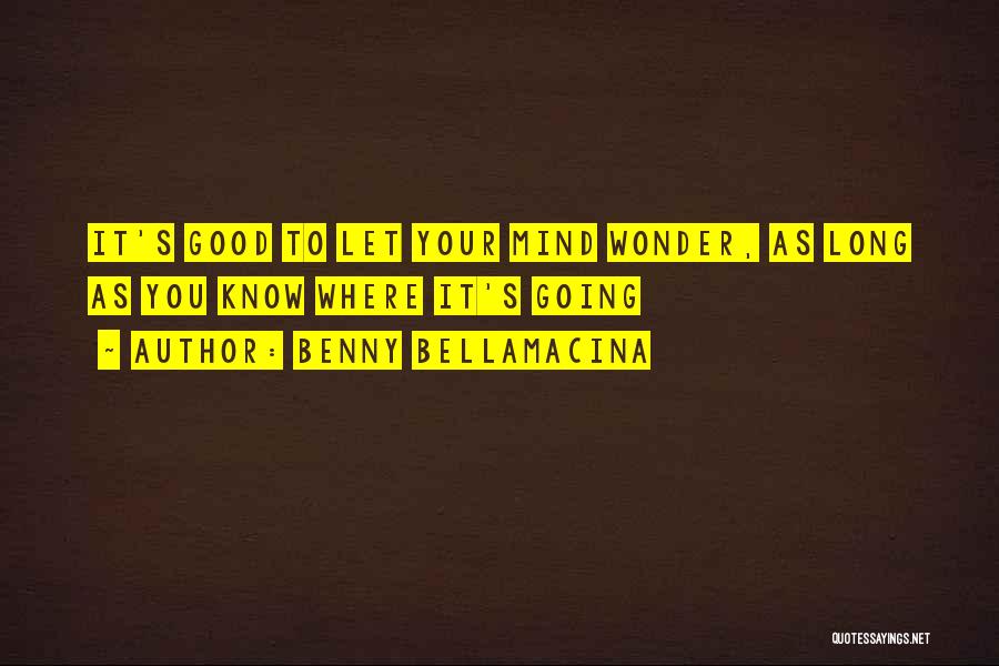 Benny Bellamacina Quotes 1015525