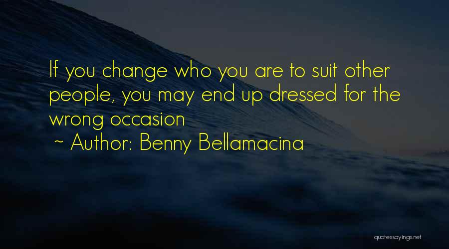 Benny Bellamacina Quotes 1461025