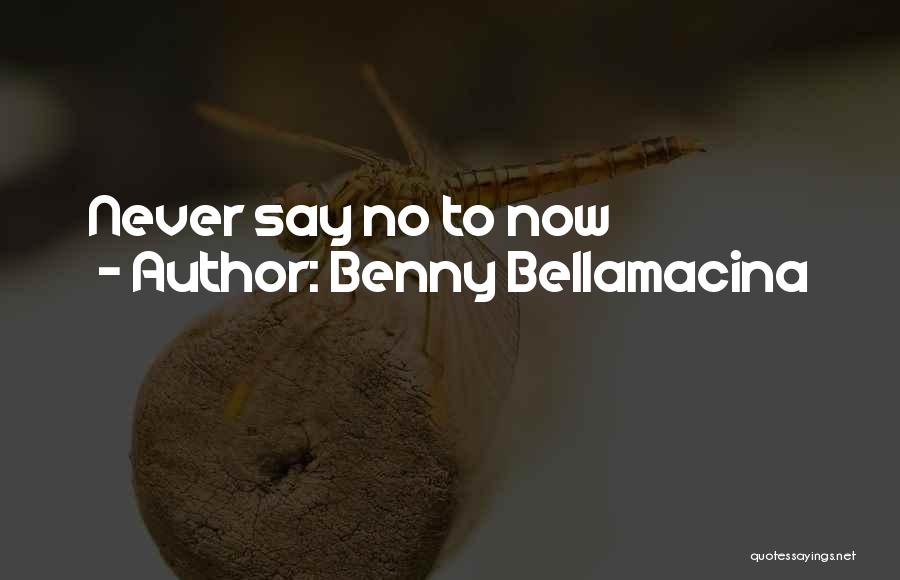 Benny Bellamacina Quotes 931510