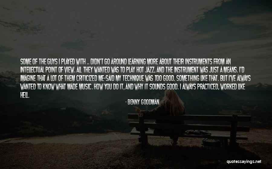 Benny Goodman Quotes 194430 Benny Goodman Quotes 194430