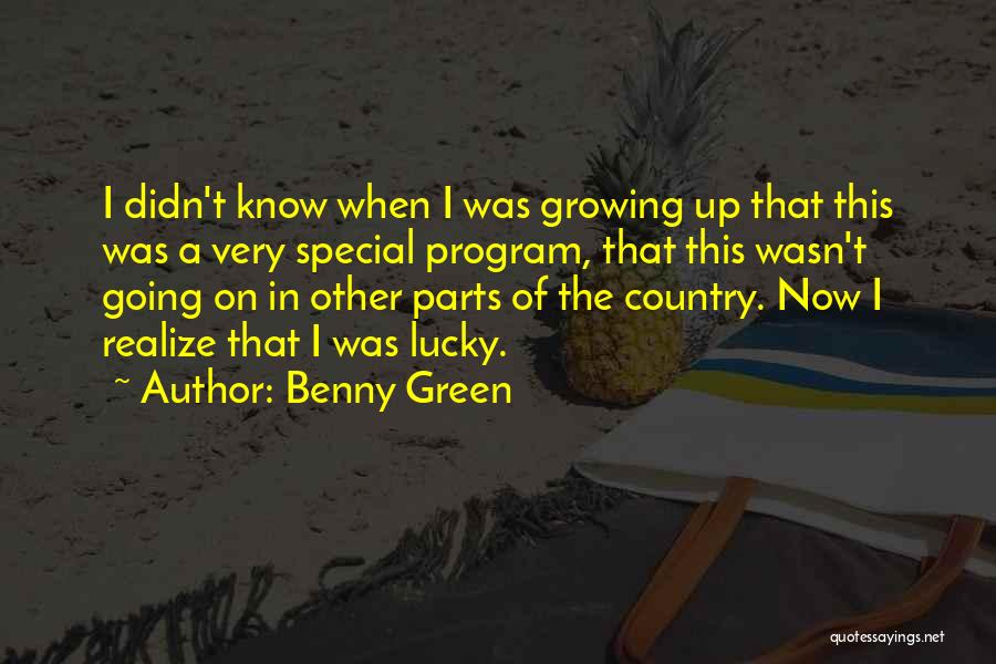 Benny Green Quotes 1968912