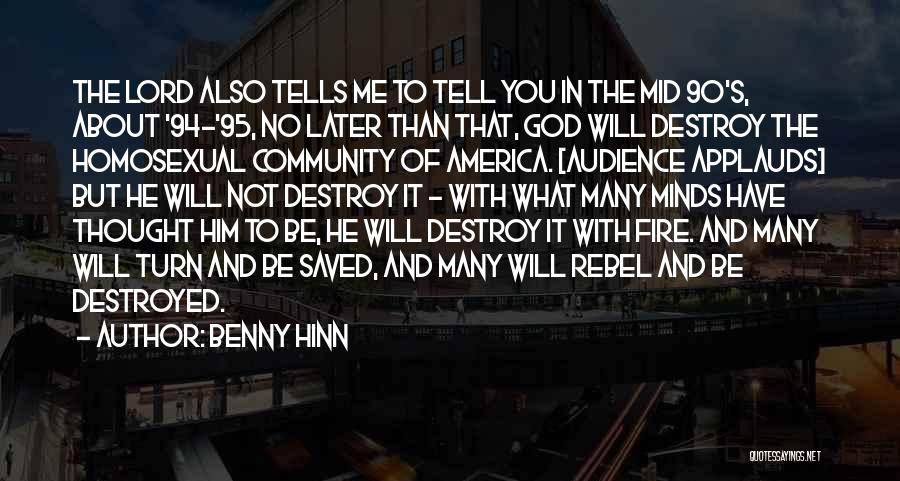 Benny Hinn Quotes 1014373