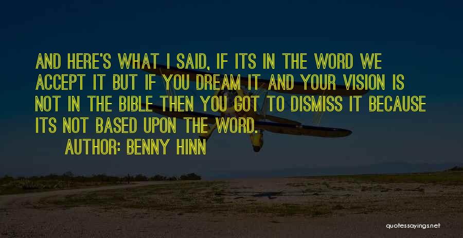 Benny Hinn Quotes 1422500