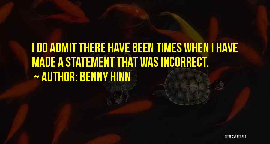 Benny Hinn Quotes 648082