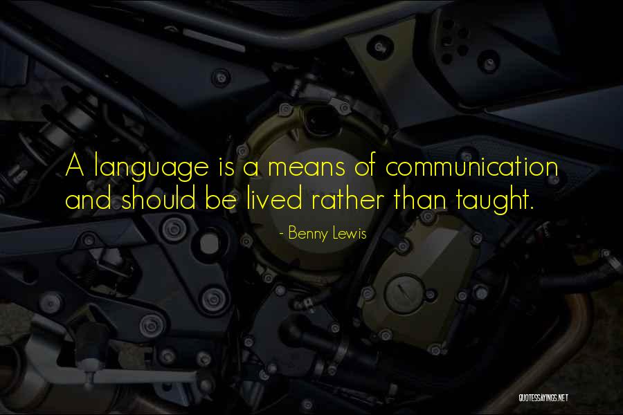 Benny Quotes By Benny Lewis Benny Quotes By Benny Lewis