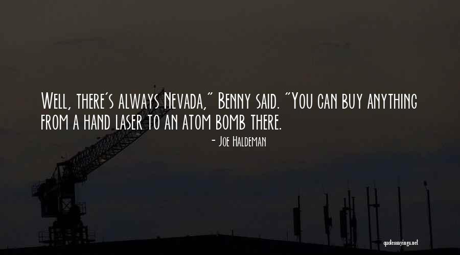 Benny Quotes By Joe Haldeman Benny Quotes By Joe Haldeman
