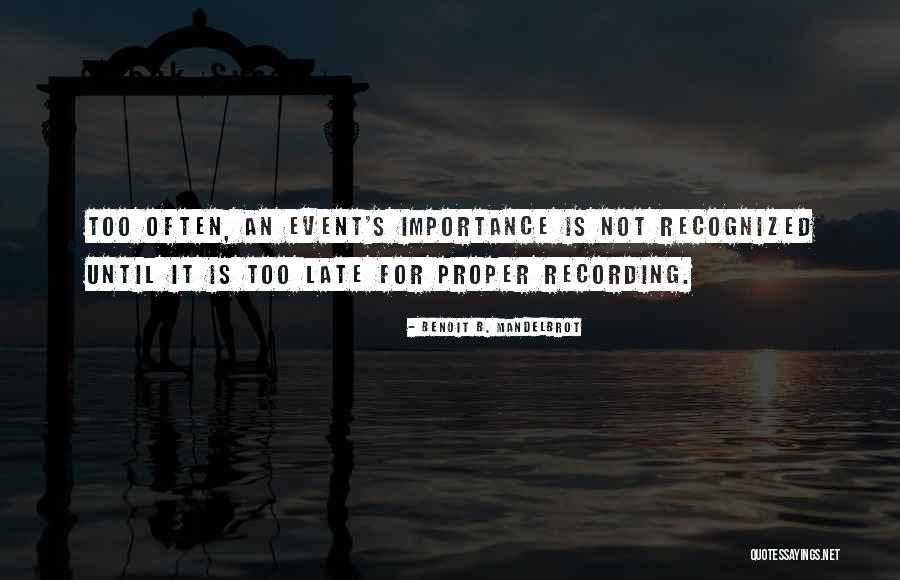 Benoit B. Mandelbrot Quotes 2052466 Benoit B. Mandelbrot Quotes 2052466